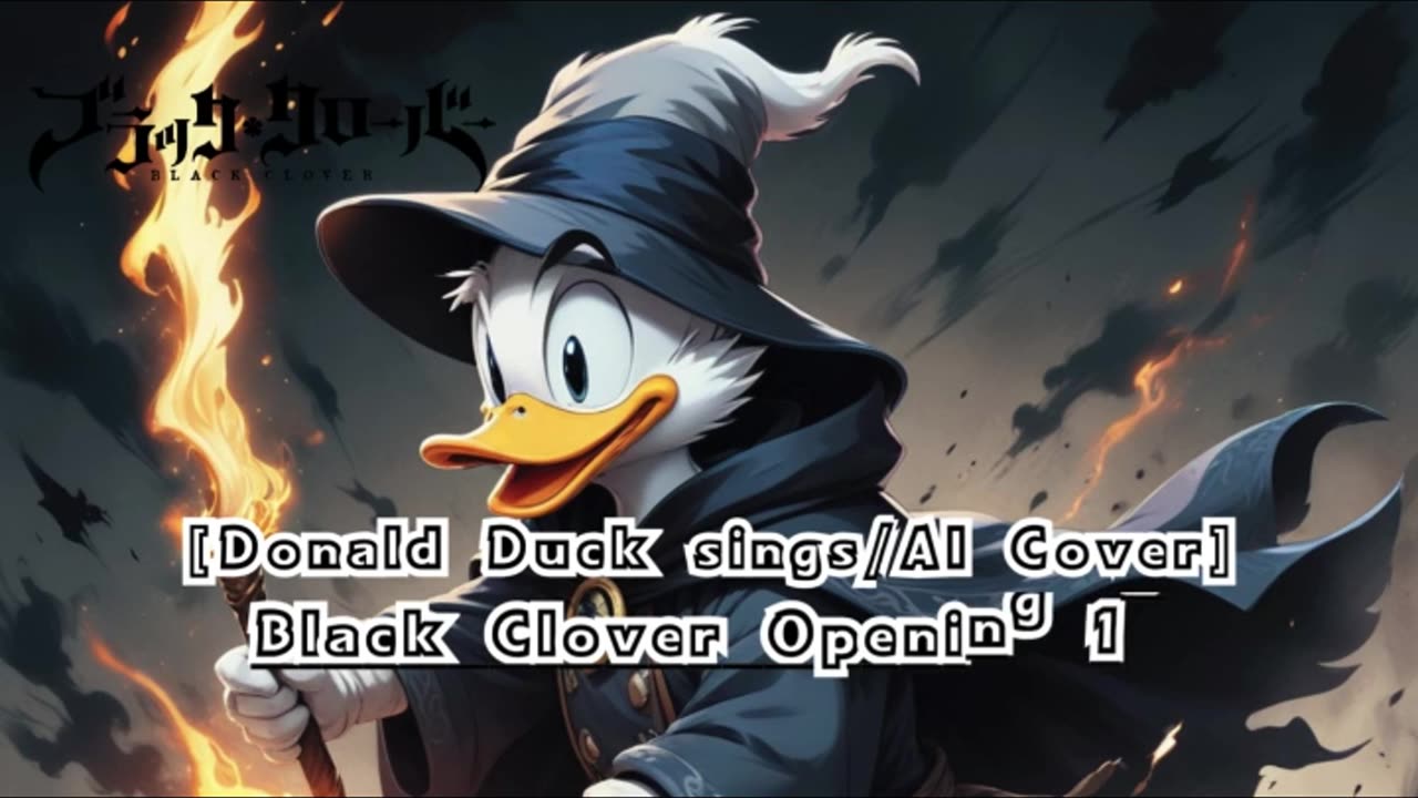 [Donald Duck sings/AI Cover] Black Clover Opening 13 Snow Man - Grandeur