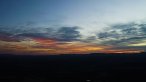 Skyline during a beautiful dusk