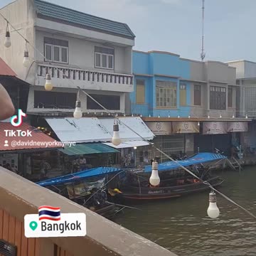 Bangkok Thailand Floating Market