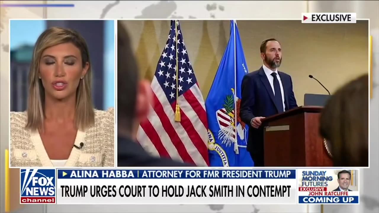 Trump Attorney Alina Habba SLAMS Jack Smith: Pathetic!!