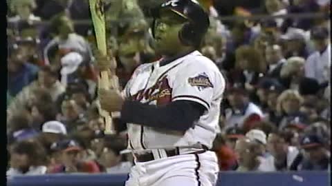 La série mondial 1992 2 ime Match Jays de Toronto vs Braves D'Atlanta