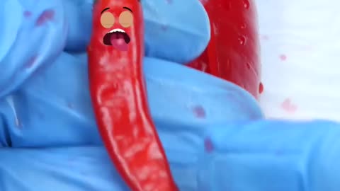 Funny Red Chilli Operation video