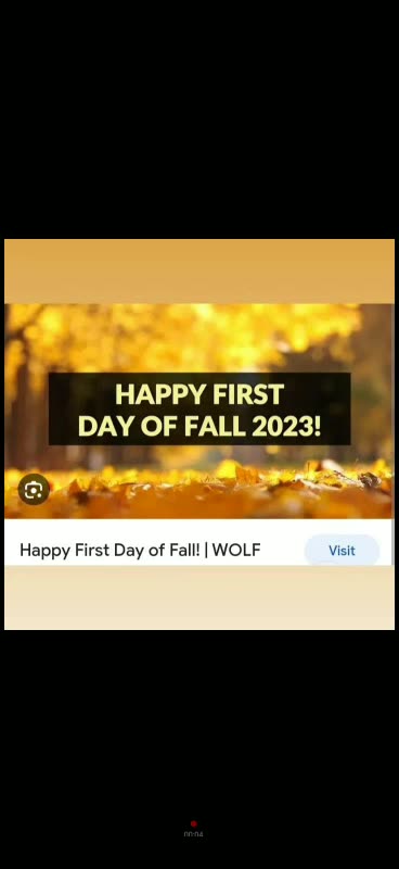 First day of fall autumn 🍂🍁 9/25/23