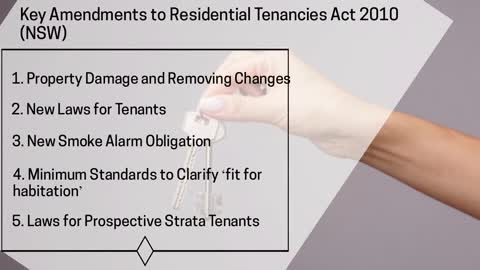 Changes to the Residential Tenancy Laws in Sydney