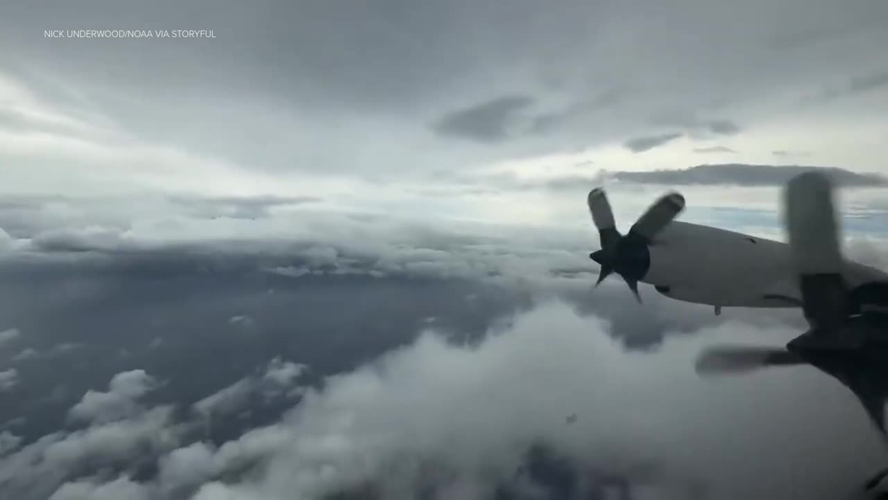 Hurricane hunters fly into eye of Helene as storm barrels toward Florida's Gulf Coast