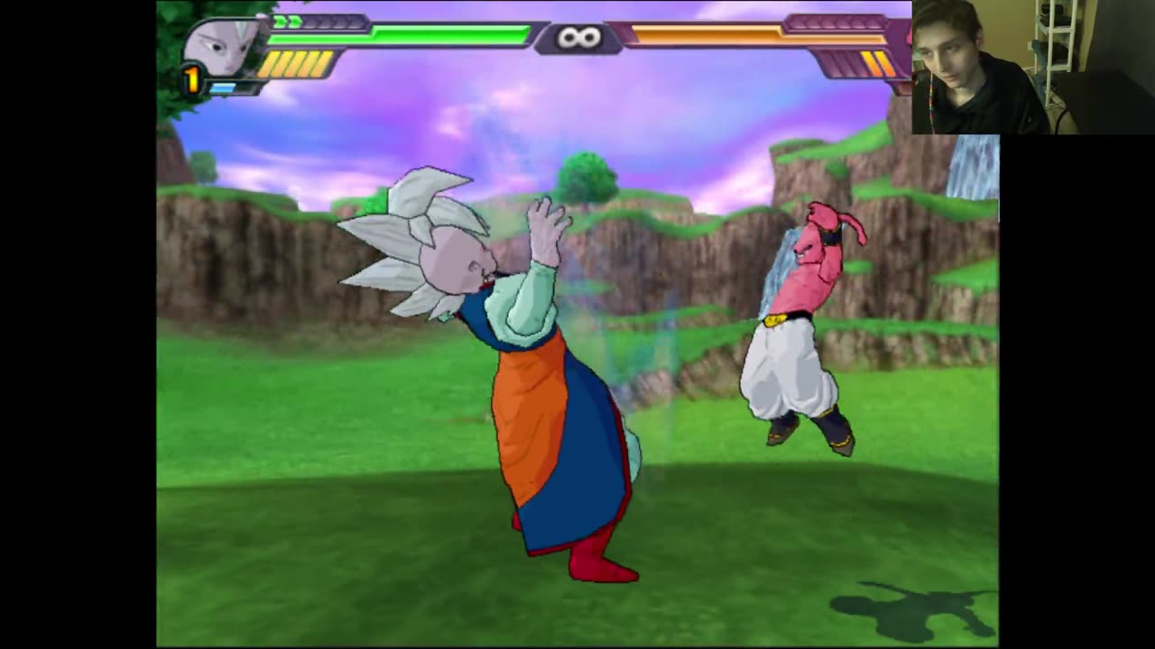 Dragon Ball Z Budokai Tenkaichi 3 Battle #41 With Live Commentary - Kid Buu VS Supreme Kai