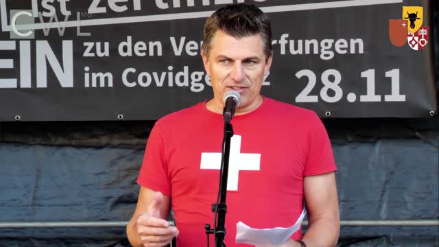 Nationale Kundgebung am 23.10.2021 in Bern Josef Ender