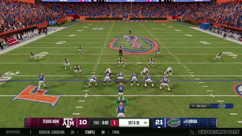 College Football 25: Dynasty Mode - Florida vs Texas A&M Highlights