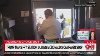 CNN Heaps Praise On Trump For 'Insanely Smart' McDonald's Visit