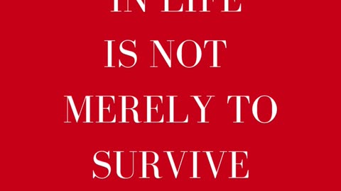 To Thrive