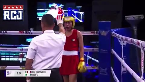 Olympics - Man Vs Woman In Boxing..
