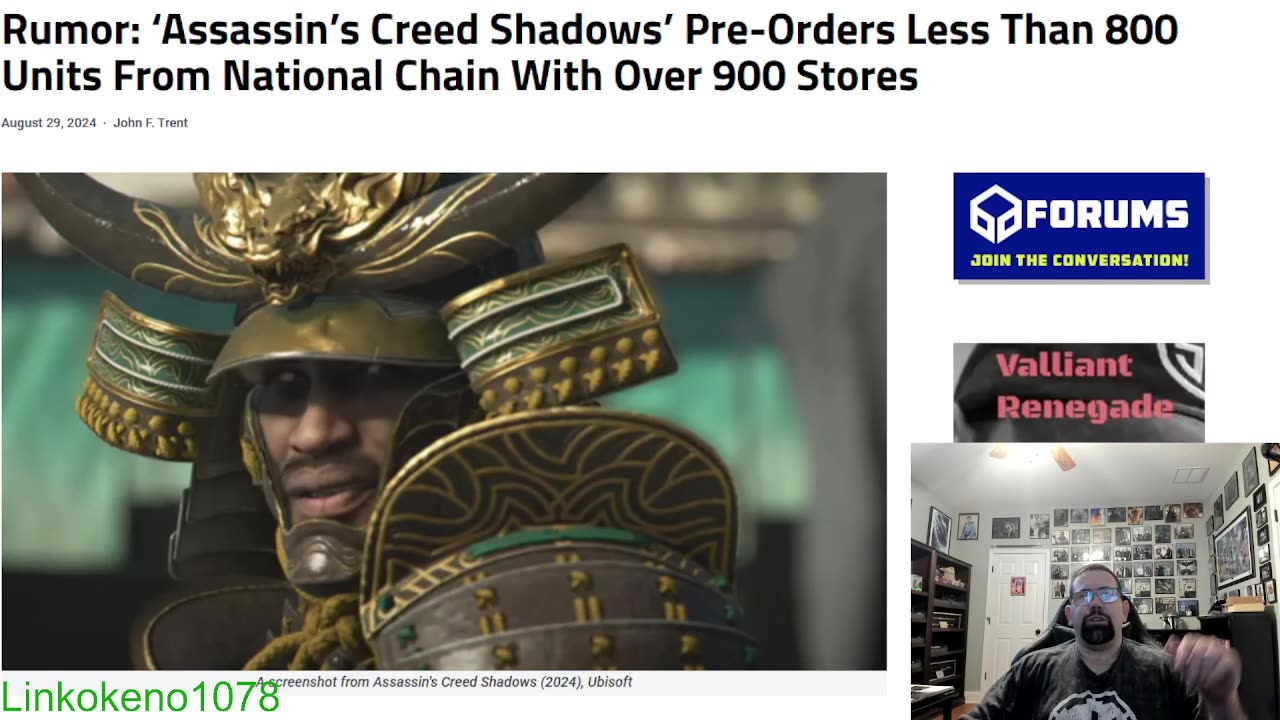 Rumor That Assassin's Creed Shadows will be releasing less than 800 copies to 900 stores