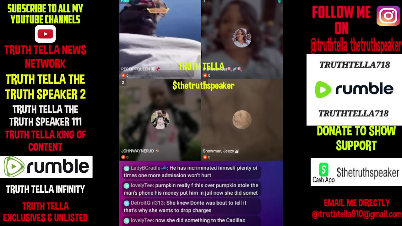 RECEIPTQUEEN & JOHNWAYNE INTERVIEW DONTE THE REGISTERED OFFENDER ABOUT PUMKEN