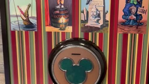 Haunted Mansion Stretching Room Touch Point Magic Band Scanner