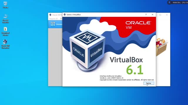 Instalando o VirtualBox