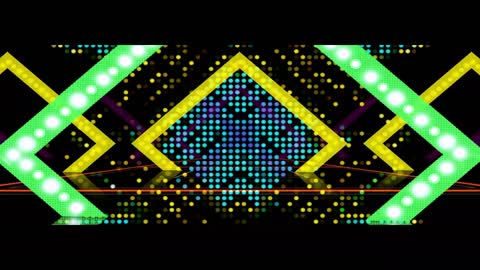 dynamic stage background video with led