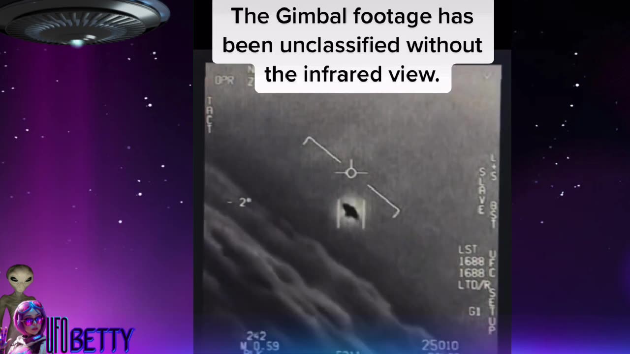 LOOK !! Gimbal UAP Released Without Infared. Did it become a TESSARACT?