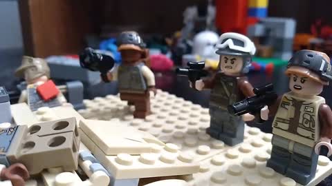 Epic Lego Star wars battle