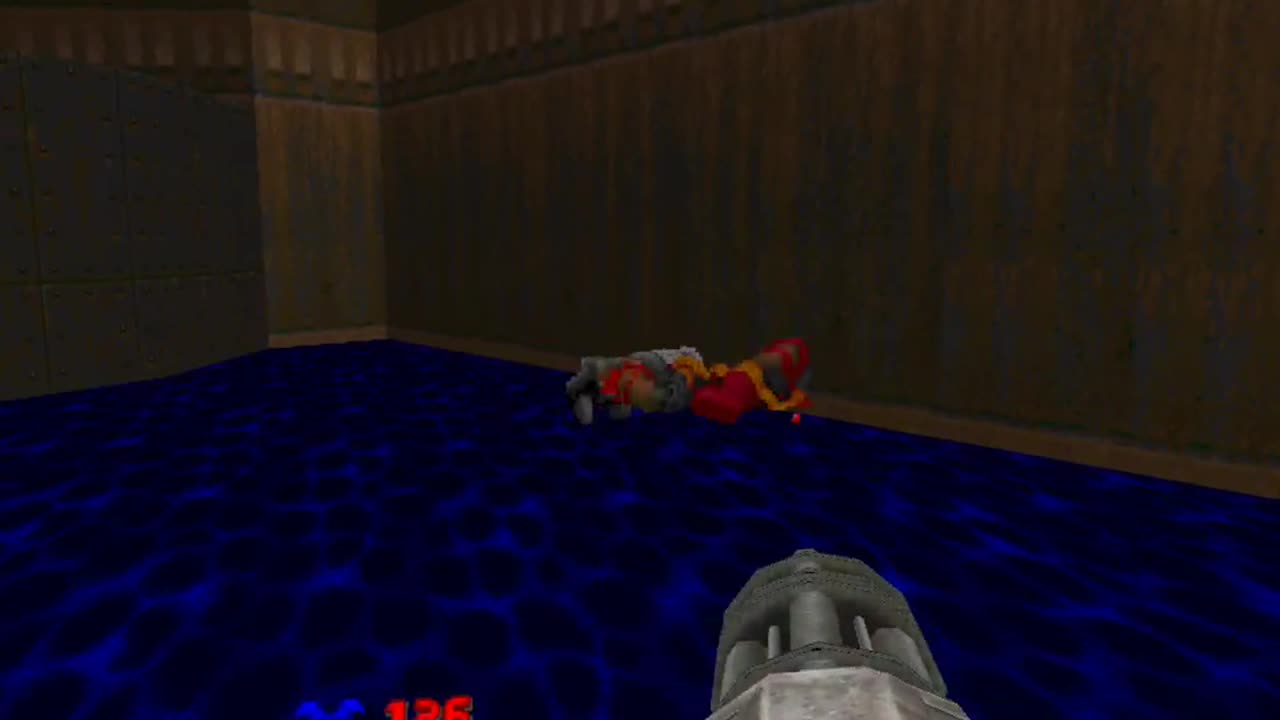 VR Doom II - Map03 Gantlet - QuestZDoom