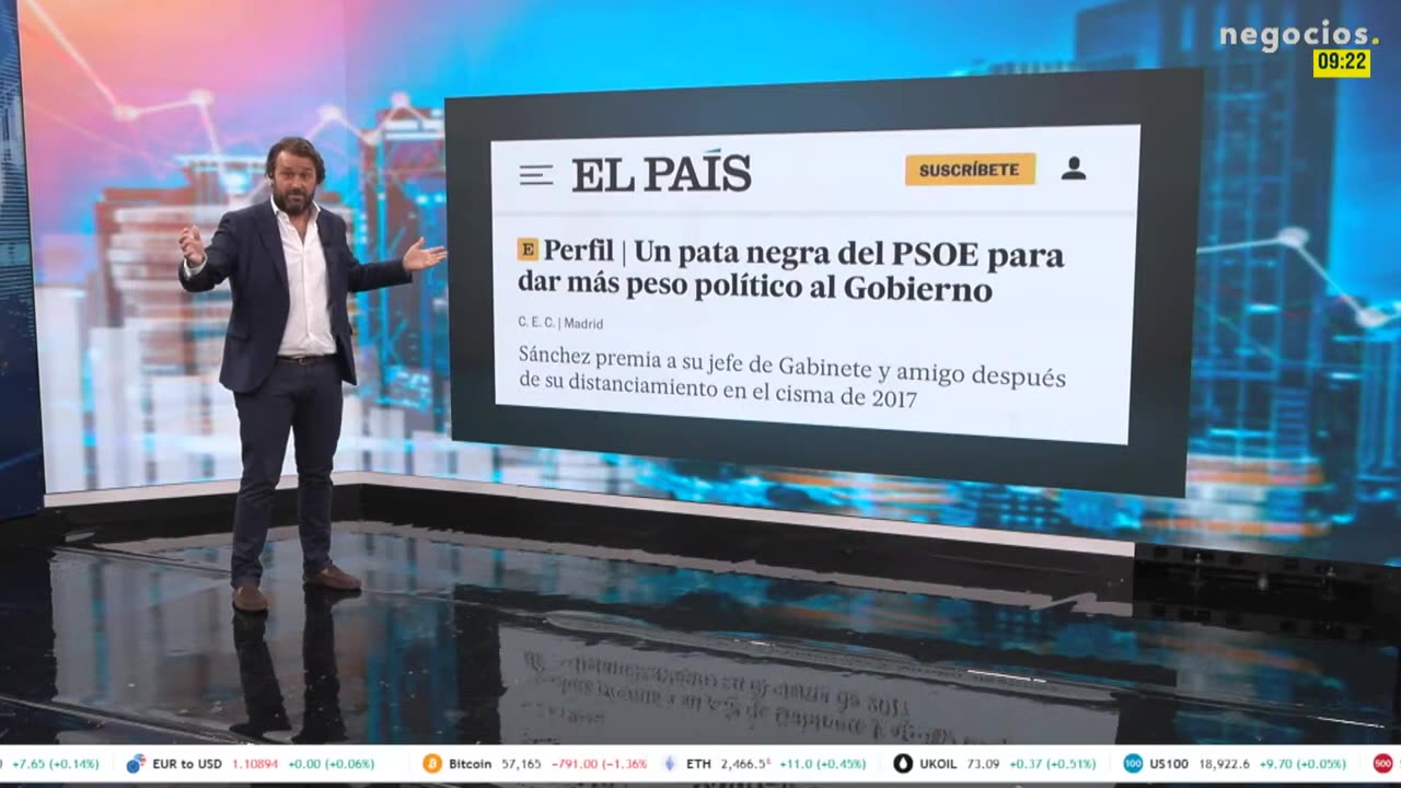 “Pedro Sánchez premia a su jefe de gabinete y amigo”: El País ya no se corta. ¿Esto es democracia?