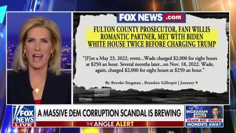 Laura Ingraham- Georgia DA Fani Willis is a fantastic liar