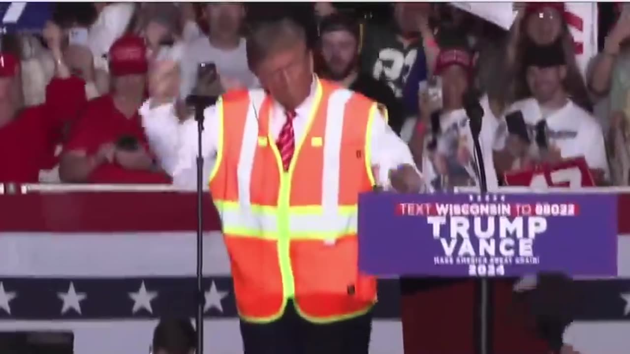 Orange Man in Orange Vest