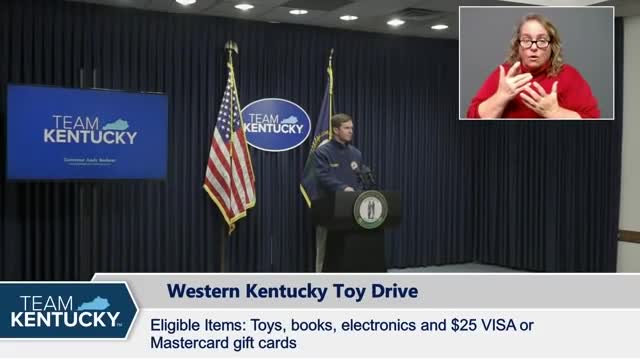 Kentucky Gov. Andy Beshear Gives Update On Recovery Efforts Following Deadly Tornadoes
