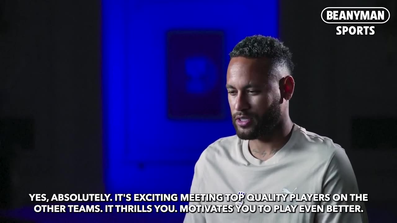 Neymar's Jr credits to cristiano