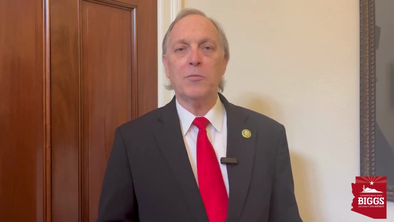 Andy Biggs introdiuces legislation to transfer SS non-protective duties to FBI -DEC4