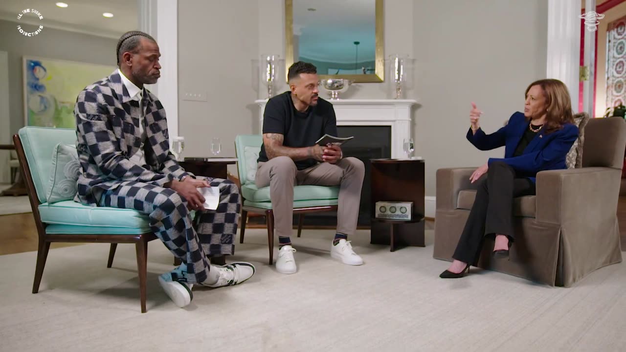 Kamala Harris Opens Up About Black Identity Challenges on "All The Smoke" Podcast