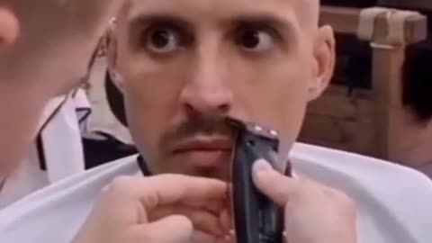 Saloon prank with the customer