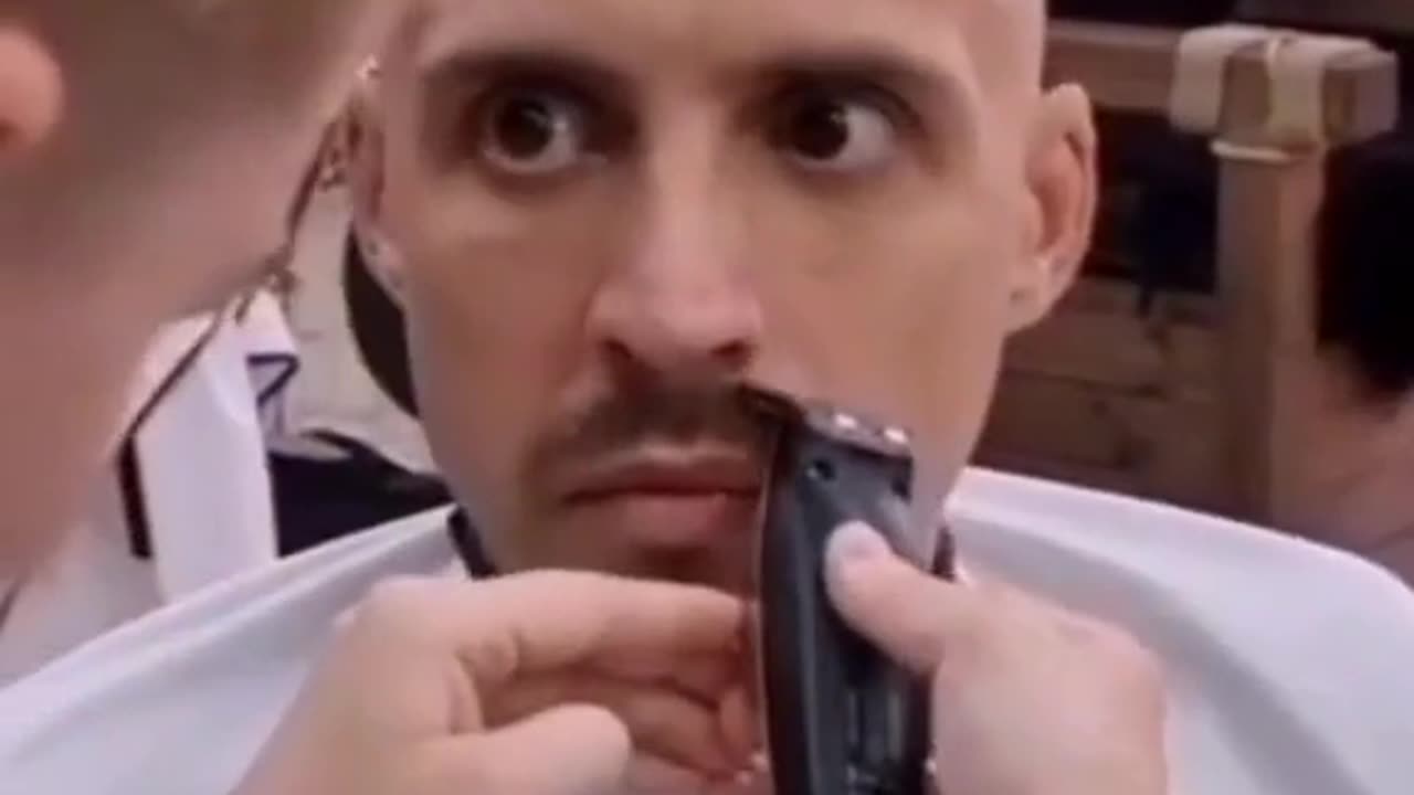 Saloon prank with the customer