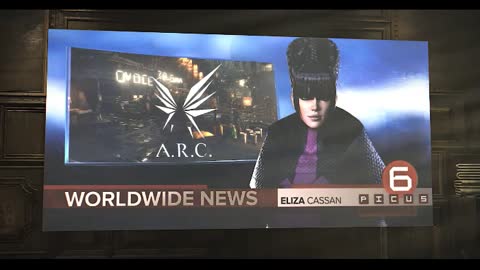 Picus News Reporter Eliza Cassan Explaining All Events Deus Ex Mankind Divided Game-Play