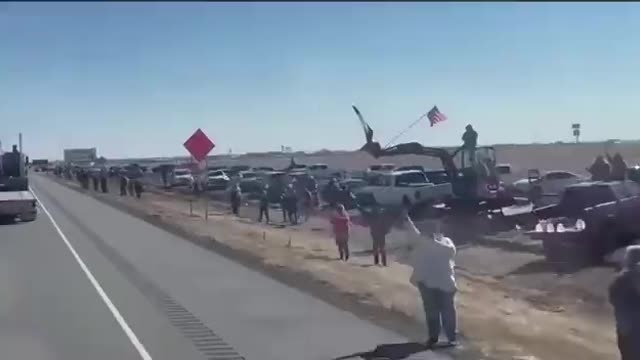 USA Freedom Convoy in Texas 🇺🇸🚚