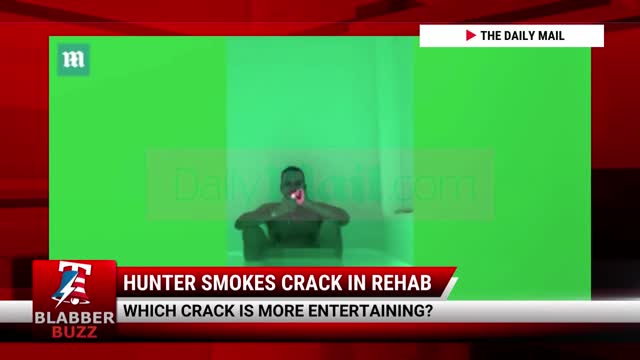 Hunter Smokes Crack In Rehab