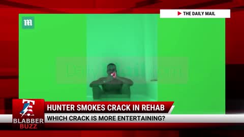 Hunter Smokes Crack In Rehab