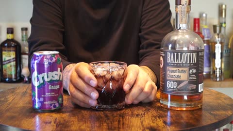 Ballotin Peanut Butter & Chocolate Whiskey & Grape Crush Soda