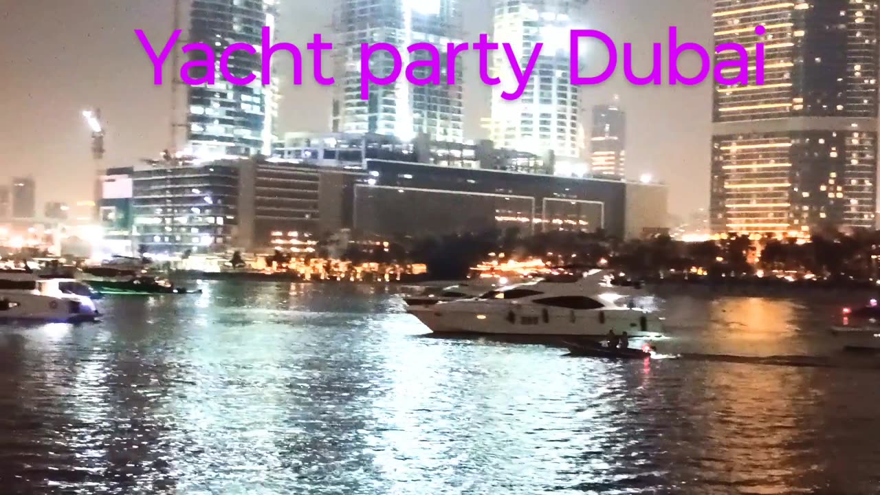 Party || Yacht Party || Party in Dubai || Party in The Water || Party in Sea || Boat Party