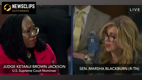 Sen Marsha Blackburn Question Ketanji Jackson On Roe v Wade