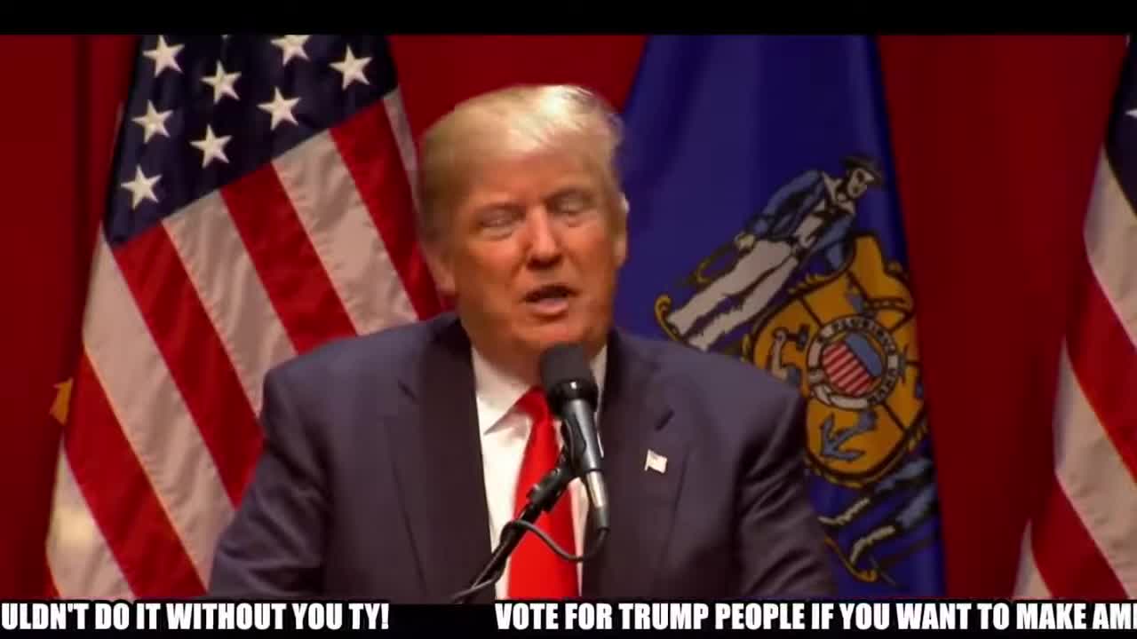 Trump Inspirational Speech