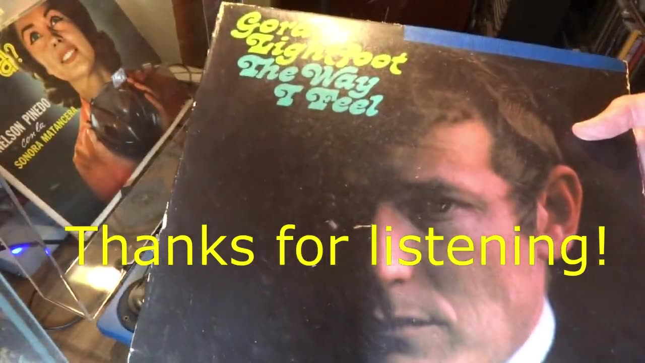 vinyl artifact: Gordon Lightfoot - The Way I Feel (1967)