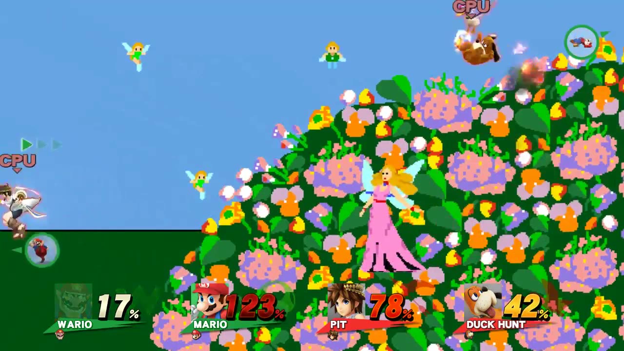 Super Smash Bros 4 Wii U Battle654