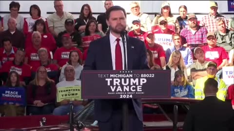 'Not true': Trump fact-checked at J.D. Vance rally for claiming Gaza is in Israel