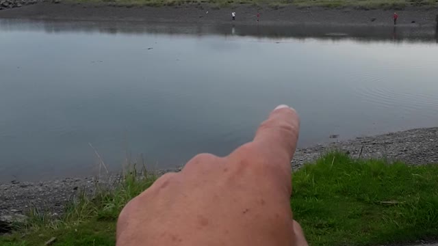 Nick Dudiak Lagoon on the Homer Alaska Spit, fishing for Silvers. 8/25/22