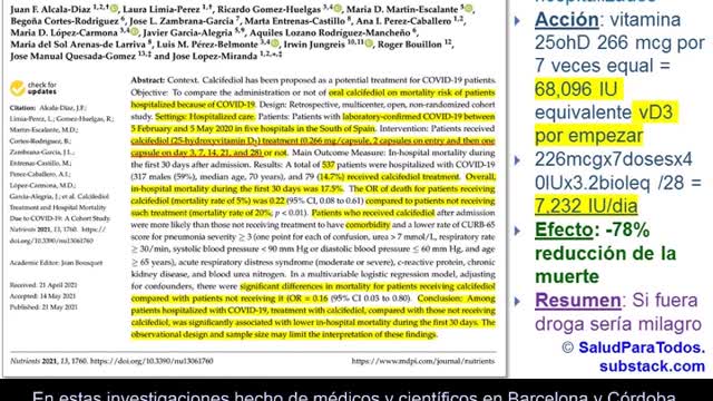 Vitamina D evidencia por el SALUD GLOBAL #salud #prevencion #medicina #latino #latina
