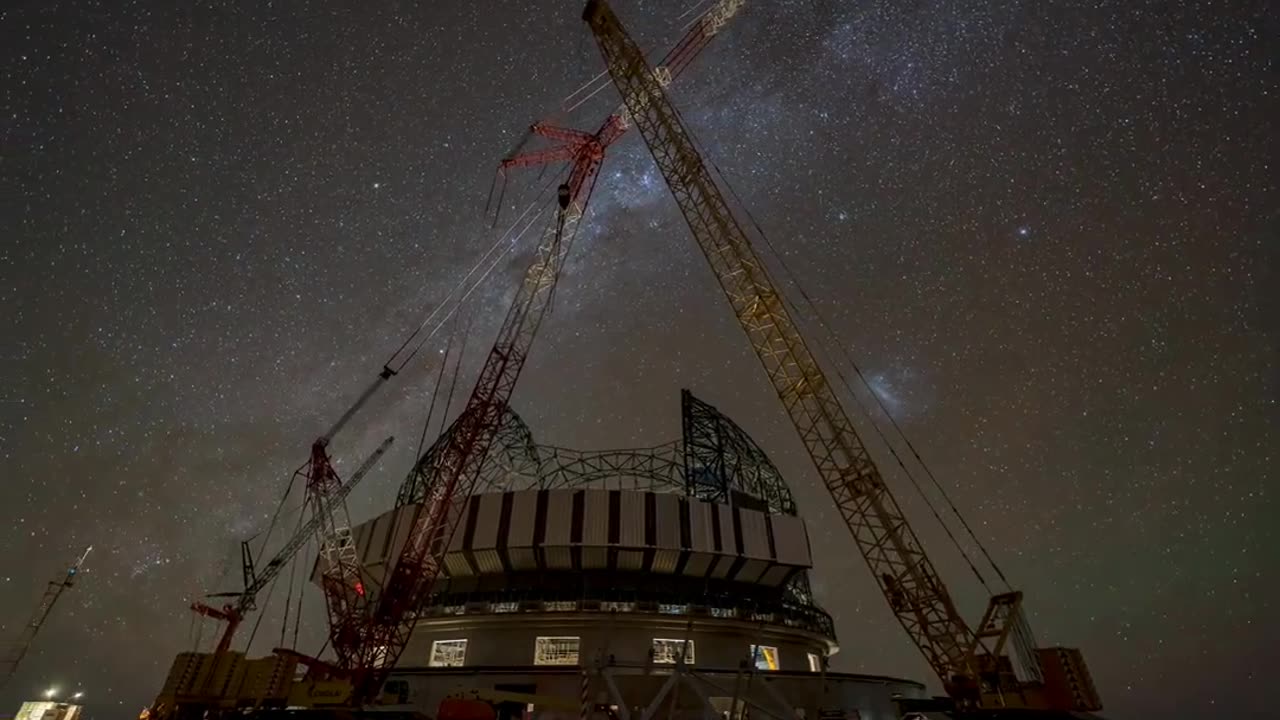 Costruction of the next largest Earth based telescope, ELT.