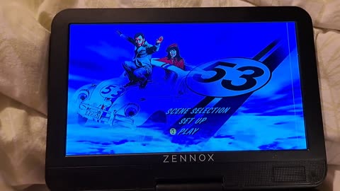 Opening to my UK DVD of Herbie Rides Again