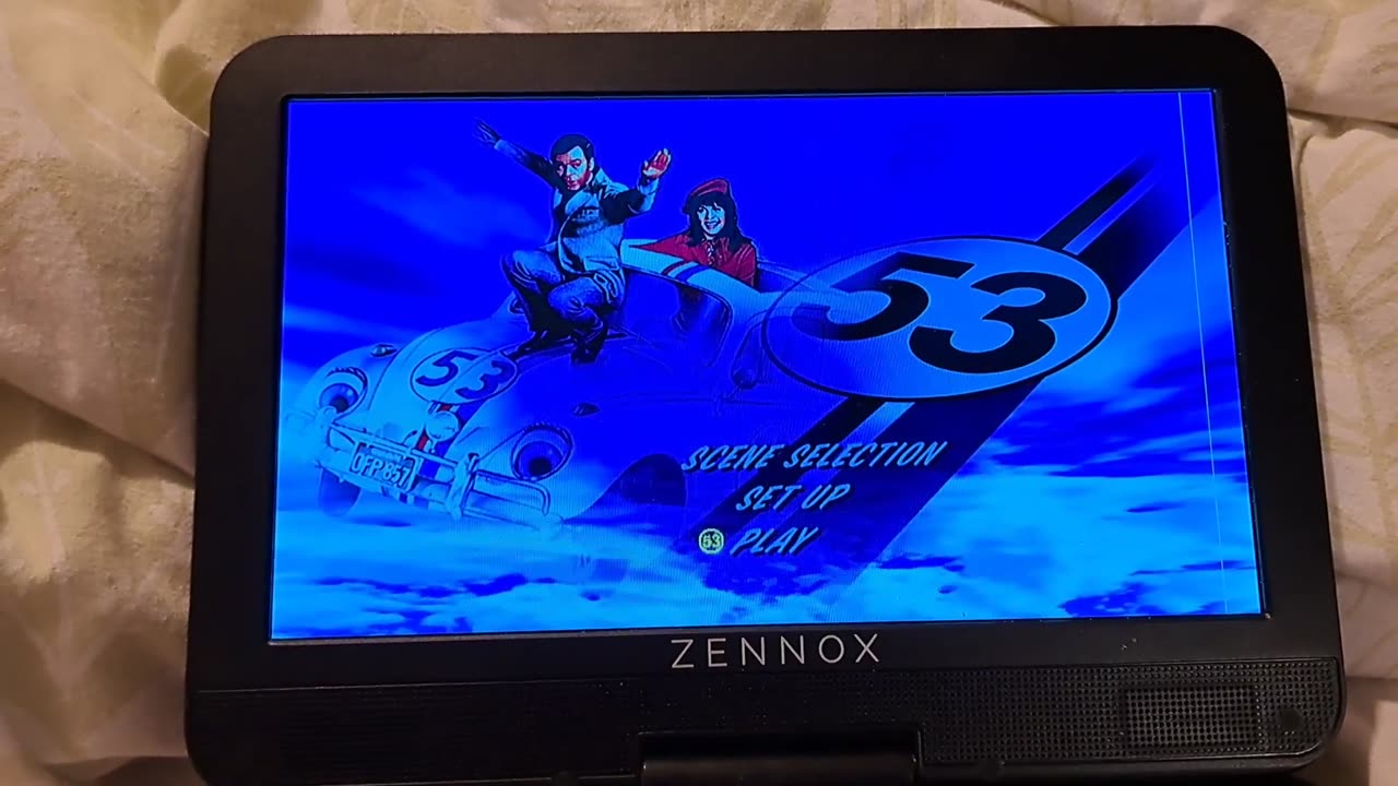 Opening to my UK DVD of Herbie Rides Again