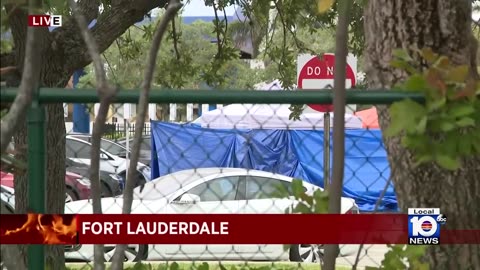Tesla erupts in flames at Fort Lauderdale dealership