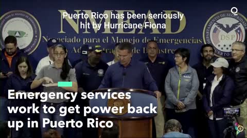 Puerto Rico Works to Restore Power After Fiona Makes Landfall